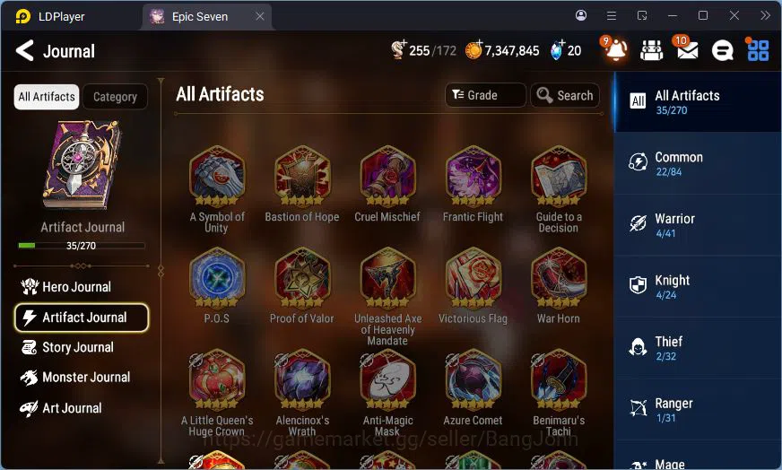Epic Seven Accounts Global Unverif |  1 ML | Tieria | Judge Kise | Vic image 14