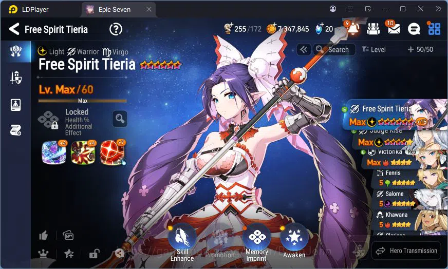 Epic Seven Accounts Global Unverif |  1 ML | Tieria | Judge Kise | Vic image 18