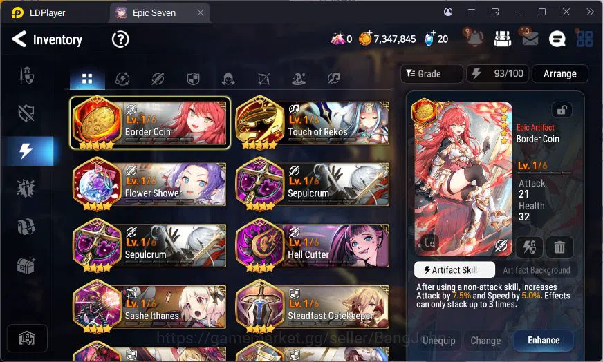 Epic Seven Accounts Global Unverif |  1 ML | Tieria | Judge Kise | Vic image 8