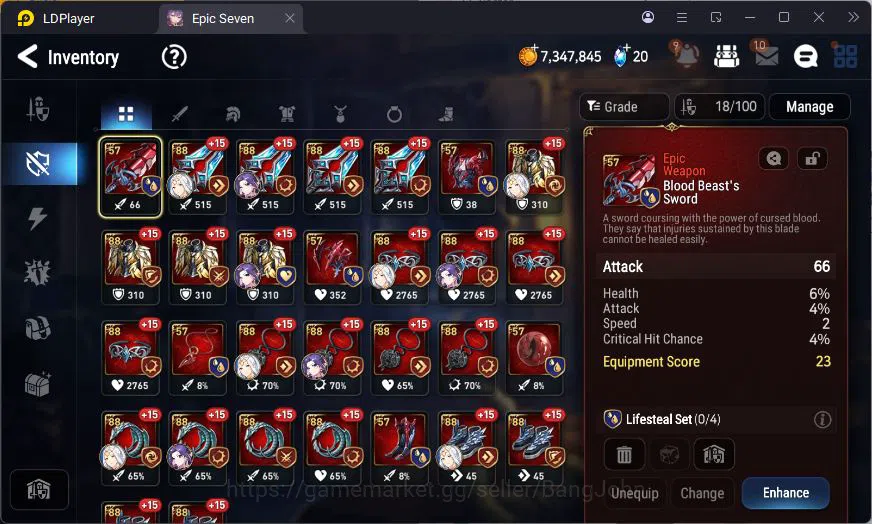 Epic Seven Accounts Global Unverif |  1 ML | Tieria | Judge Kise | Vic image 9