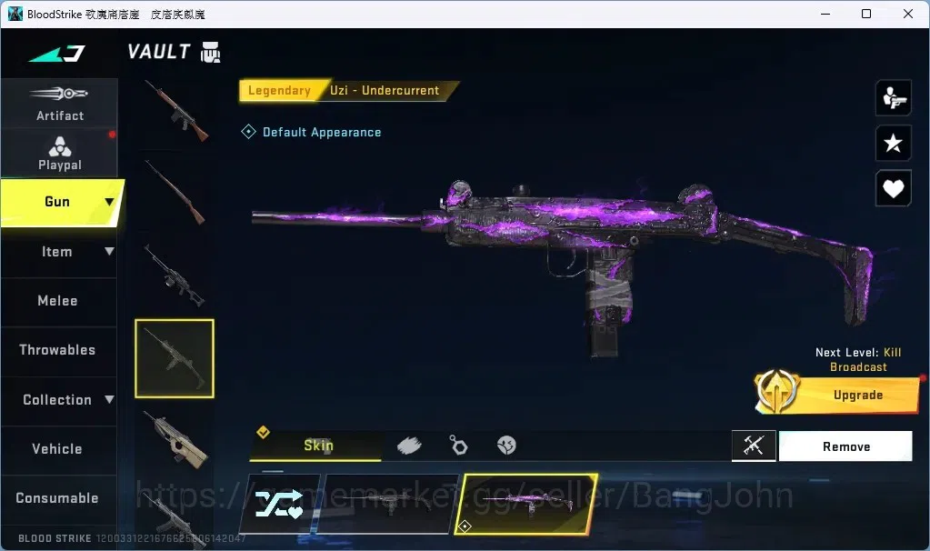 Blood Strike Accounts ASIA | 7DS AK47 Sacred Axe | 1 Ultra Melee Tlaon K image 11