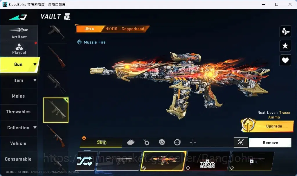 Blood Strike Accounts ASIA | 7DS AK47 Sacred Axe | 1 Ultra Melee Tlaon K image 4