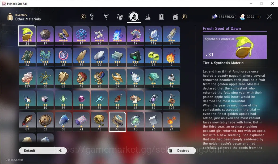 Honkai Star Rail Accounts [ASIA] TL 67 | 9 Limit | Sparxie | Silver Wolf | D image 10