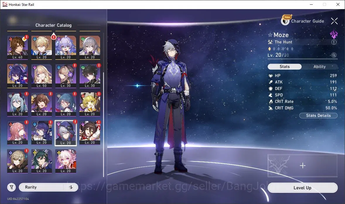 Honkai Star Rail Accounts [ASIA] TL 67 | 9 Limit | Sparxie | Silver Wolf | D image 4