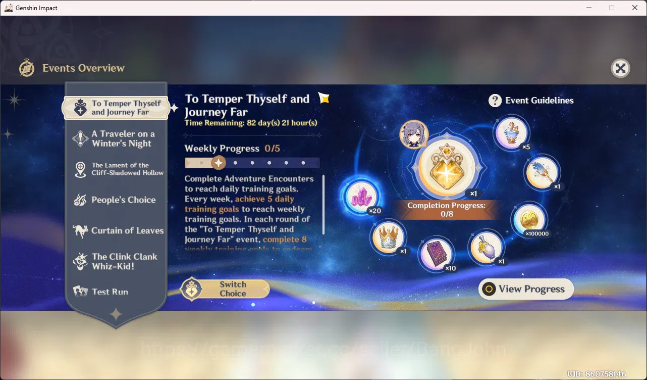 Genshin Impact Accounts Mid-Game | ASIA | AR 35 | Limit 2 | 4 IF + 5 AFZib image 8