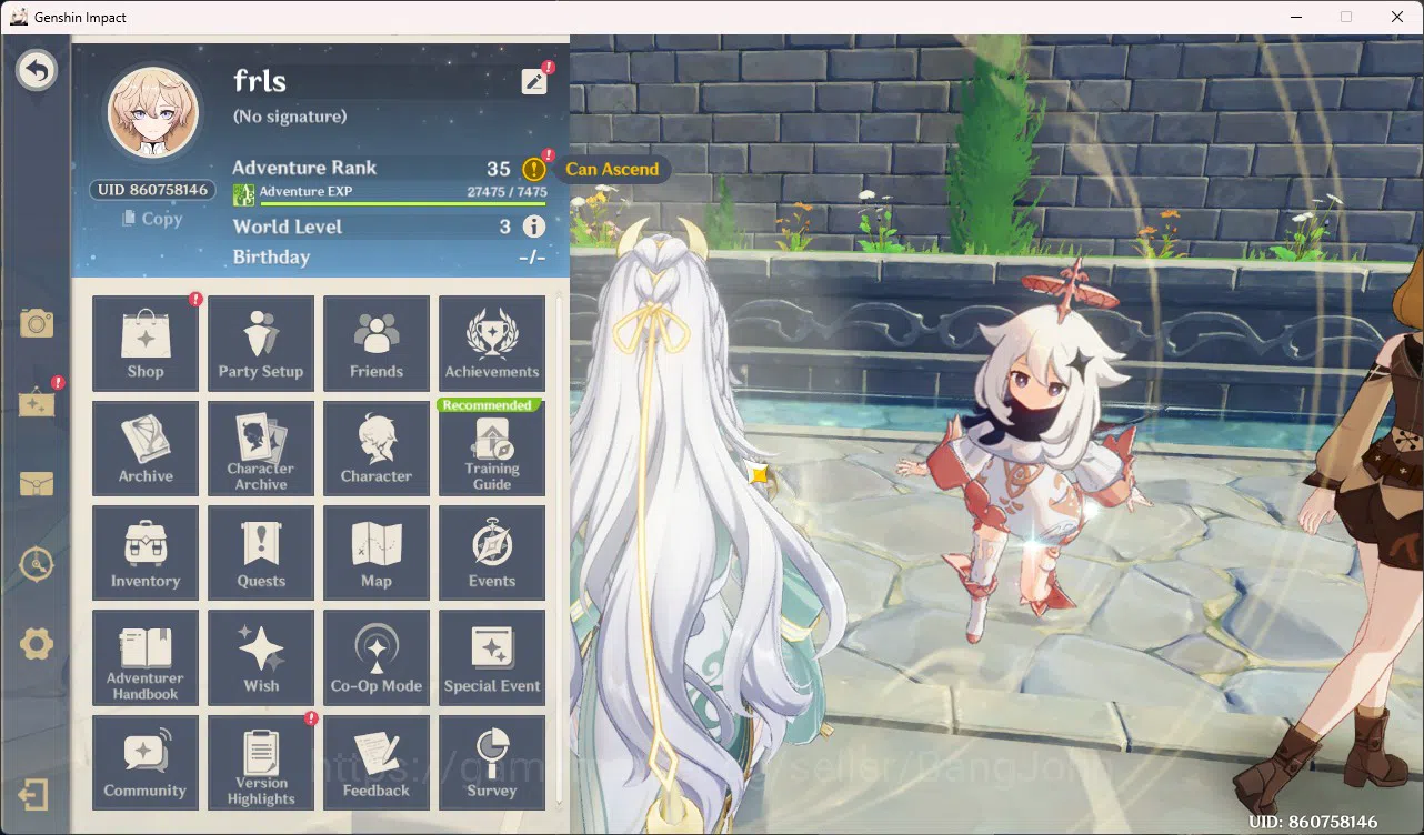 Genshin Impact Accounts Mid-Game | ASIA | AR 35 | Limit 2 | 4 IF + 5 AFZib image 9