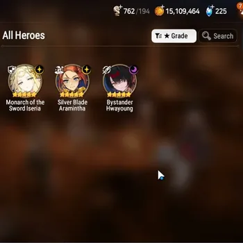 Epic Seven Accounts High-End GLOBAL Unverif|NewEra|3 ML(Monarch Iseria,SB Aramintha,B