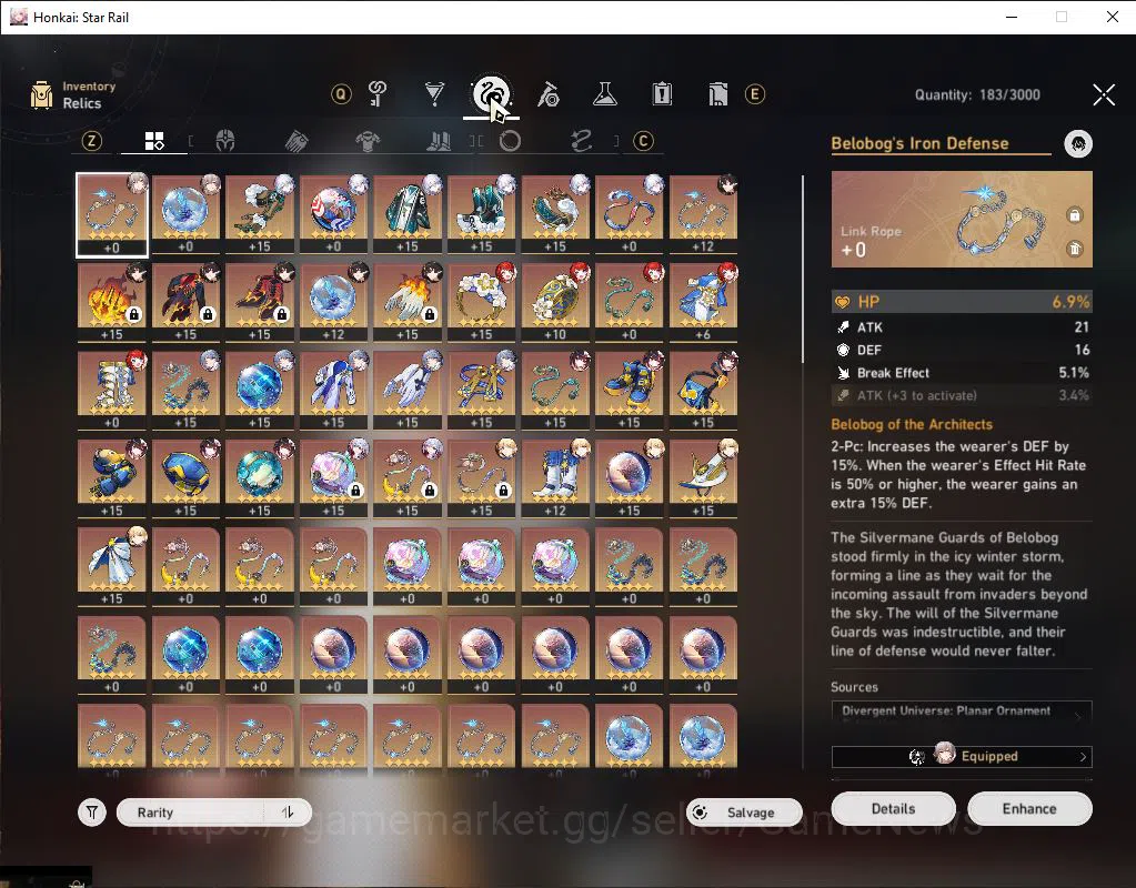 Honkai Star Rail Accounts Asia|TL 55|32 SPass|7 Limited|[Yao Guang,Saber]+Si image 7