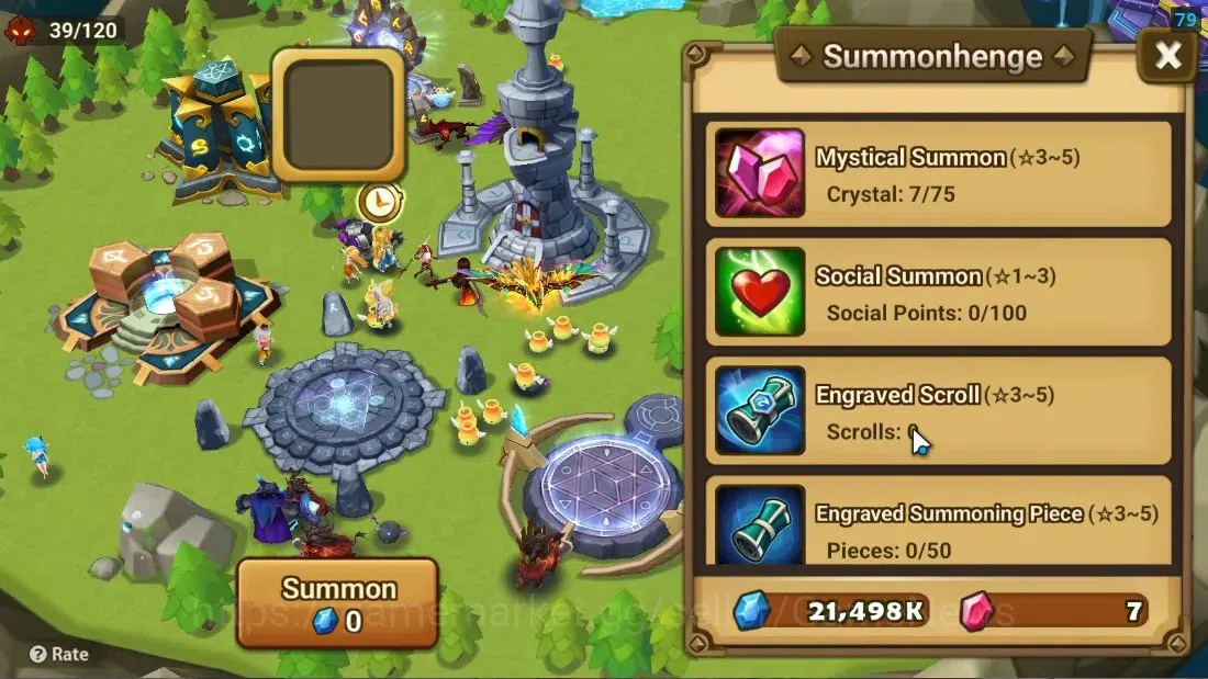 Summoners War: Sky Arena Accounts Starter ASIA|Lv 26|Ready Gacha|103 12 YSC + 160 11 YSC + 3 LAAS + 5 LS + 4 LDS + 118 MS |1 13