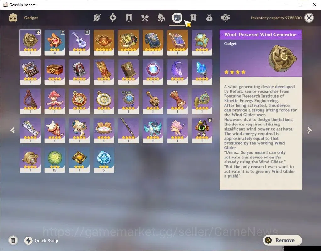 Genshin Impact Accounts ASIA|AR 59|Prime Flins|16 Limited+7(*5Weapon)|(Yae image 11