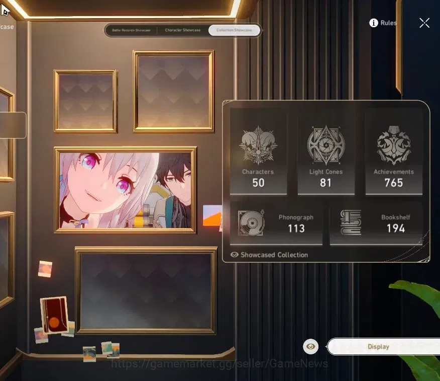Honkai Star Rail Accounts Asia|TL70|22 Limited|2 Prem Team|(Castorice,Achero image 3