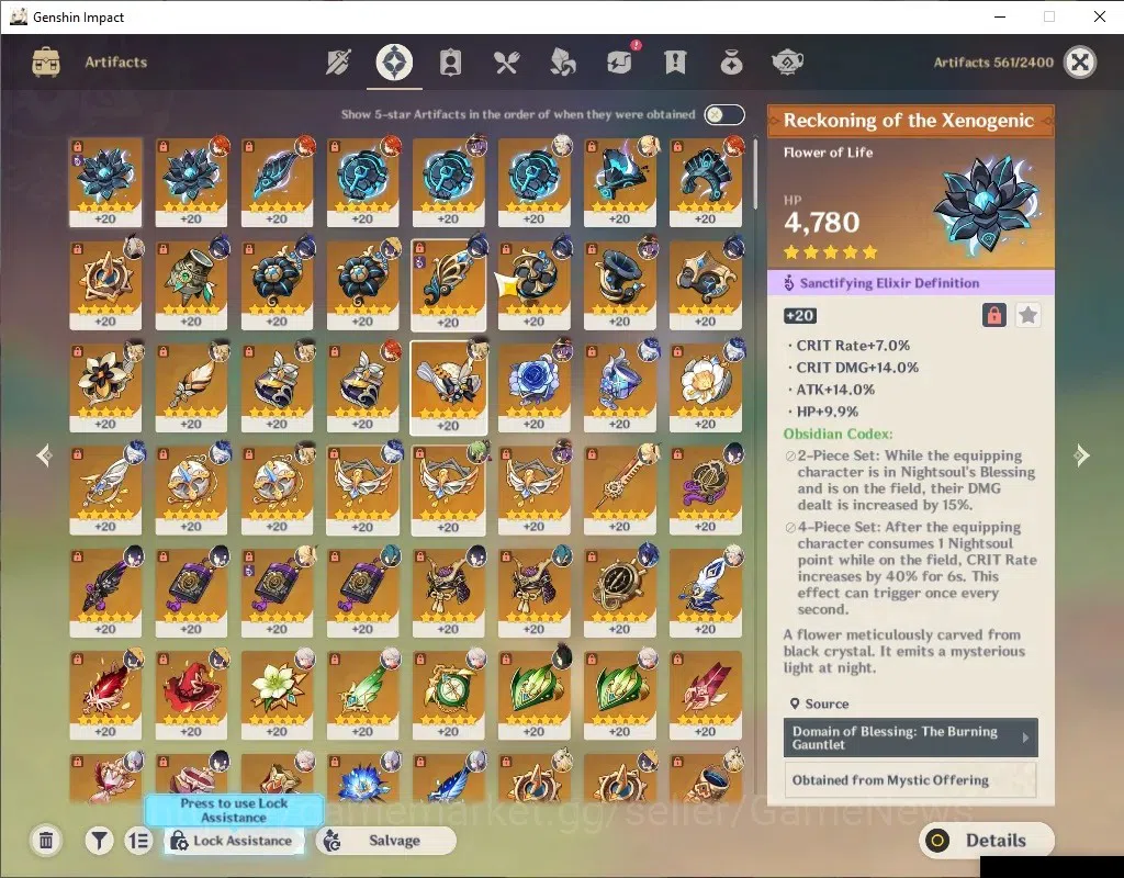 Genshin Impact Accounts ASIA|AR 56|3 PremTeam [Mavu,Clorinde,Navia]|8 Limi image 10