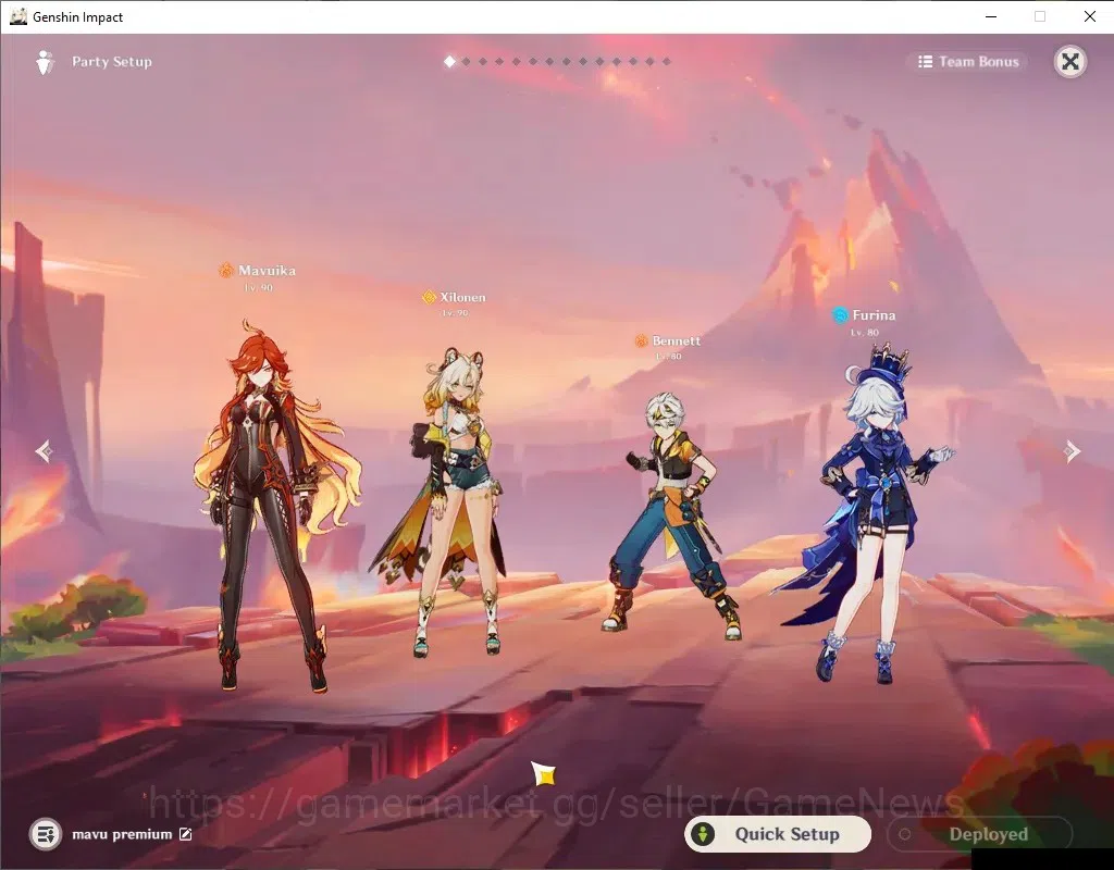 Genshin Impact Accounts ASIA|AR 56|3 PremTeam [Mavu,Clorinde,Navia]|8 Limi image 4