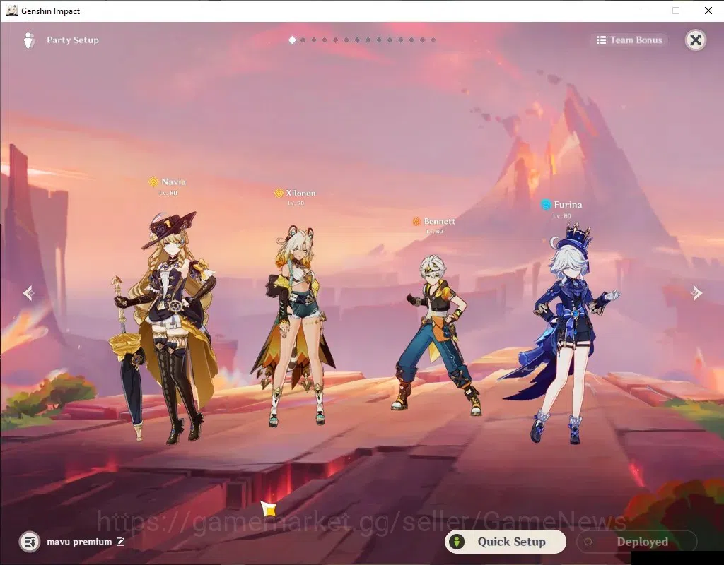 Genshin Impact Accounts ASIA|AR 56|3 PremTeam [Mavu,Clorinde,Navia]|8 Limi image 5