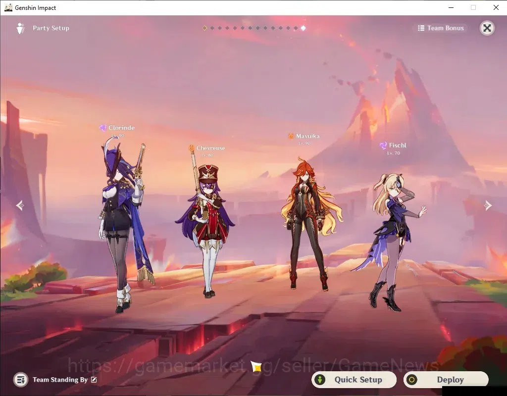 Genshin Impact Accounts ASIA|AR 56|3 PremTeam [Mavu,Clorinde,Navia]|8 Limi image 6