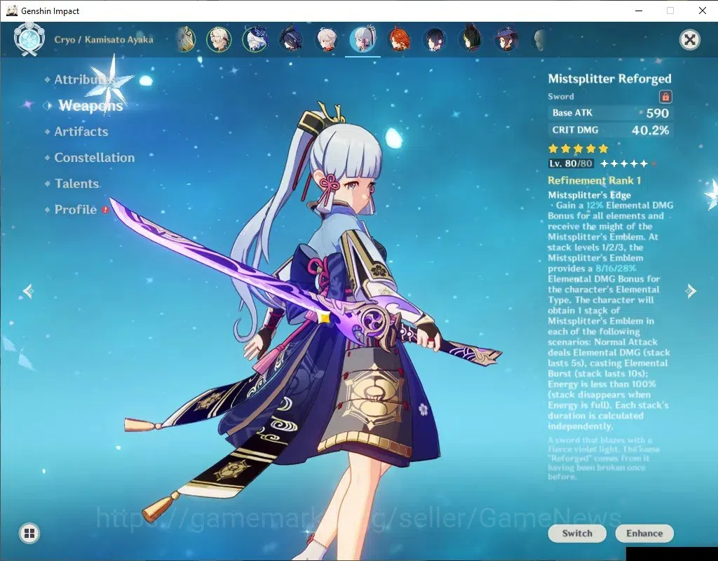Genshin Impact Accounts ASIA|AR 56|3 PremTeam [Mavu,Clorinde,Navia]|8 Limi image 8