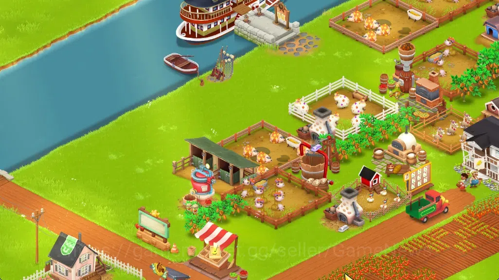 Hay Day Accounts Level 41 | Barn Storage 1100 + Silo Storage 650 |  image 4