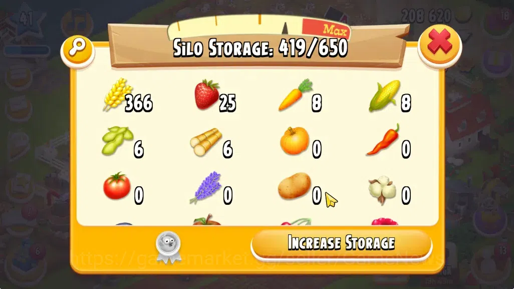 Hay Day Accounts Level 41 | Barn Storage 1100 + Silo Storage 650 |  image 8