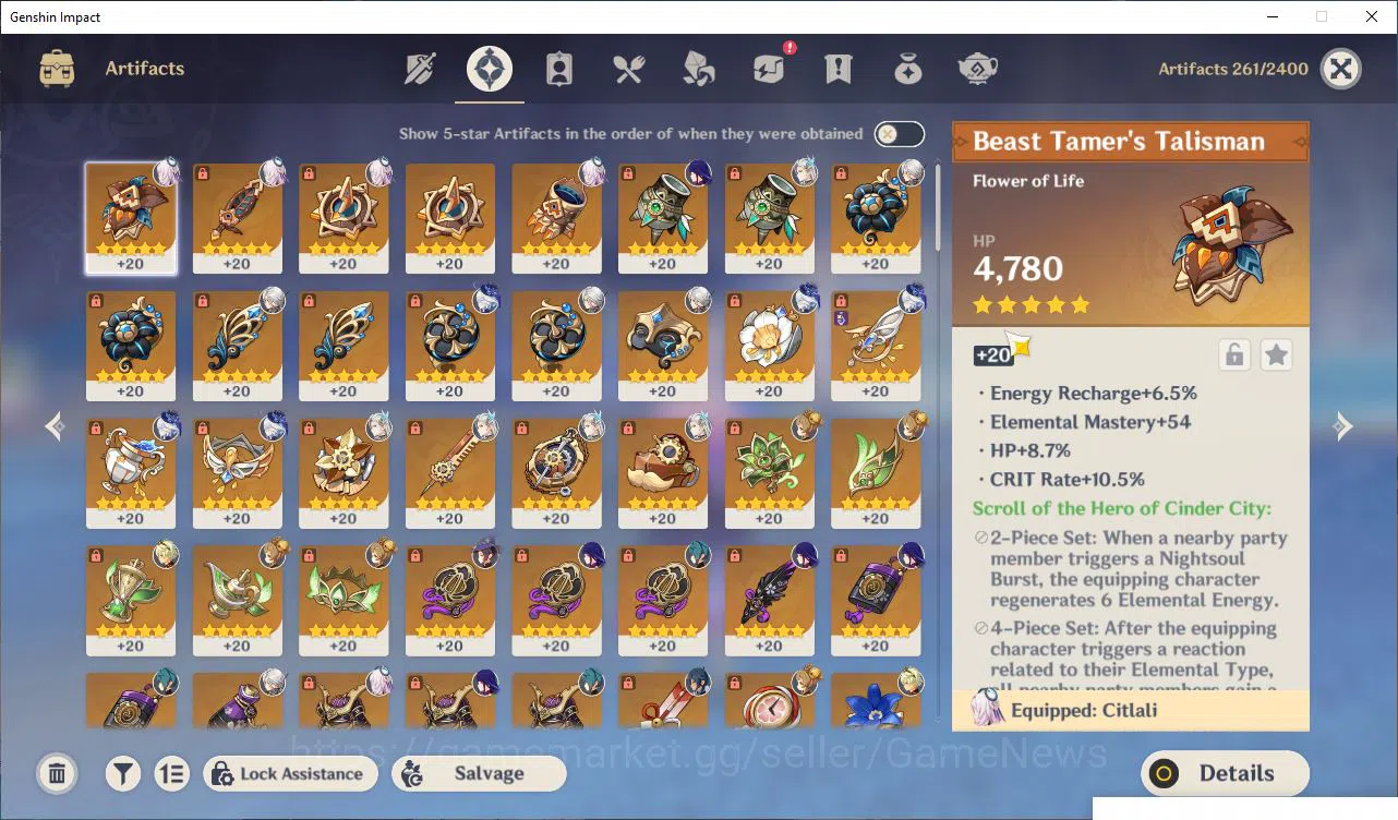 Genshin Impact Accounts ASIA|AR55|5 Limited +5 |[5Star's Weapon]|Neuvillet image 11