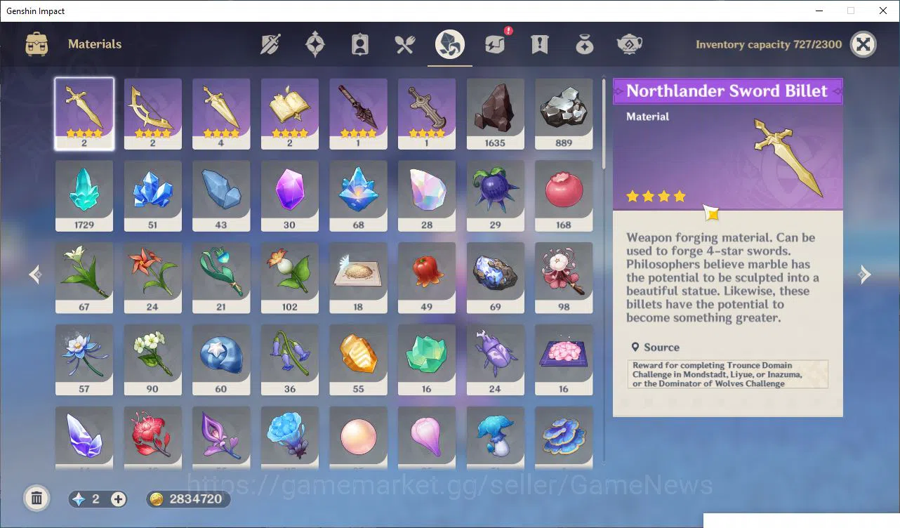 Genshin Impact Accounts ASIA|AR55|5 Limited +5 |[5Star's Weapon]|Neuvillet image 8