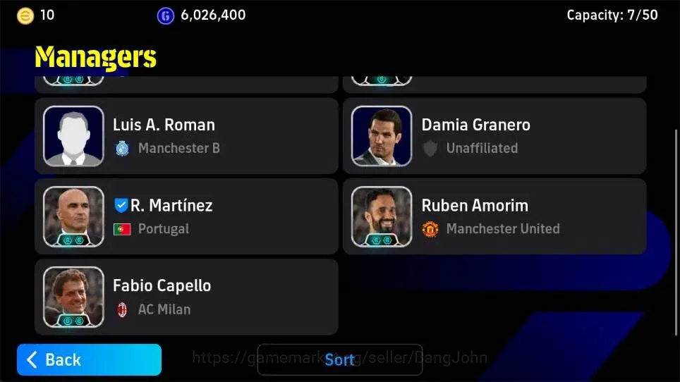 eFootball Accounts Android PWR 3159 | Messi BT, Rijkaard Epic DB, Flo image 3