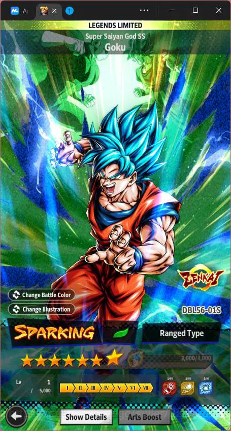 Dragon Ball Legends Accounts LVL 146|Total Power 41 M|SS Goku,Goku n Final Frie image 10