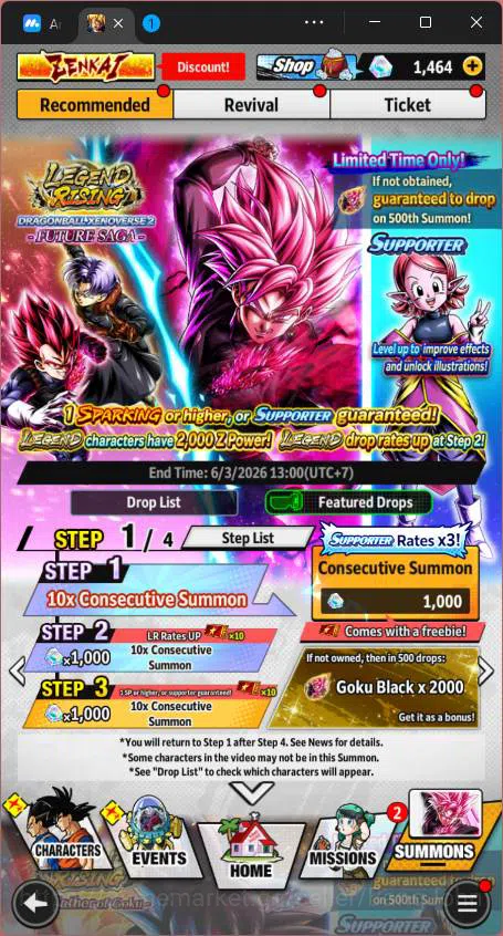 Dragon Ball Legends Accounts LVL 146|Total Power 41 M|SS Goku,Goku n Final Frie image 2