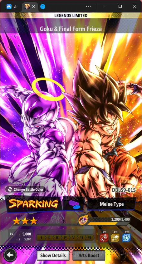 Dragon Ball Legends Accounts LVL 146|Total Power 41 M|SS Goku,Goku n Final Frie image 7