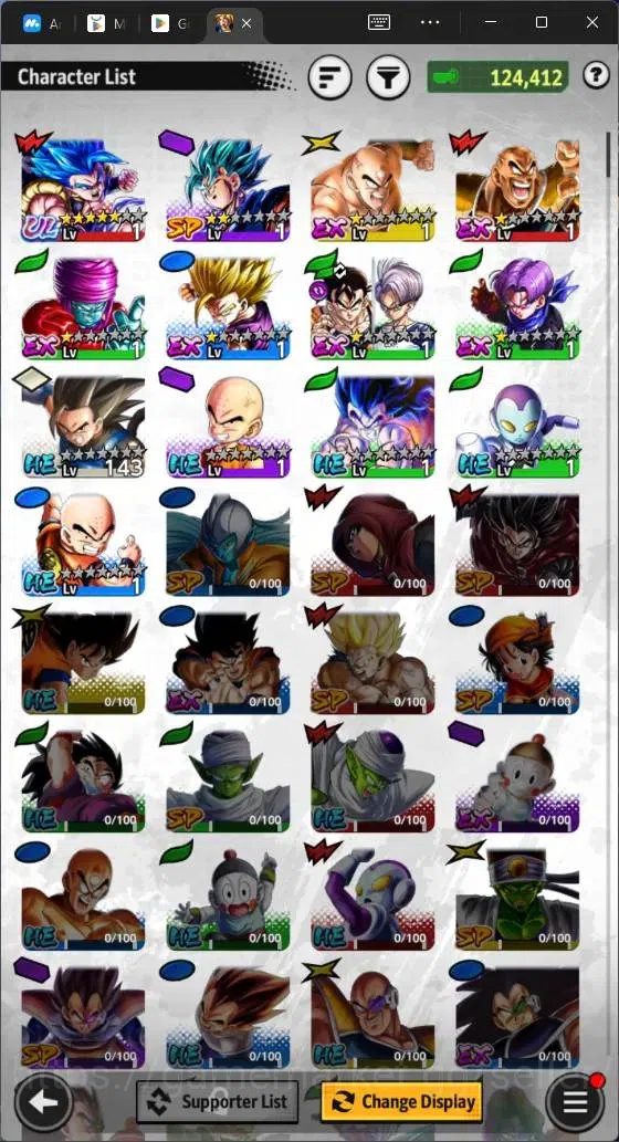 Dragon Ball Legends Accounts Android | Lvl 1| 103 CC |124K Total Power|1 UL| UL image 7