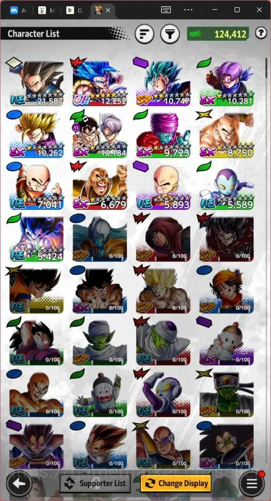 Dragon Ball Legends Accounts Android | Lvl 1| 103 CC |124K Total Power|1 UL| UL image 8