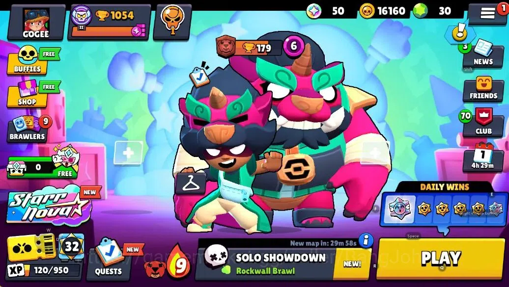 Brawl Stars Accounts Android | 1054 Thropy|13 Brawler-1 PL11(Shelly HC) image 1