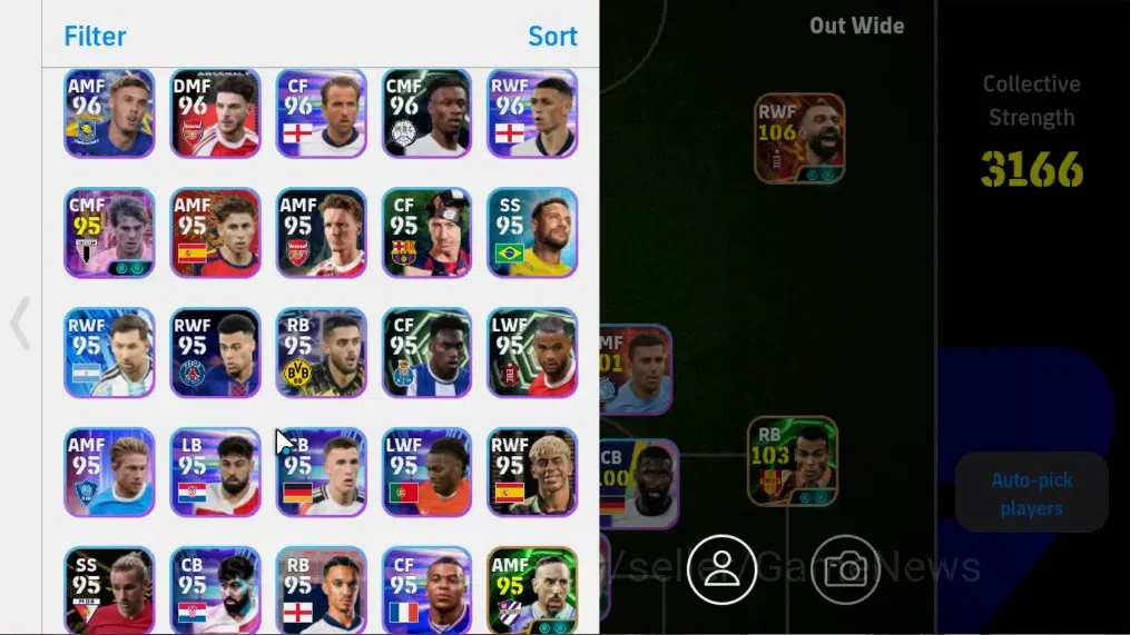 eFootball Accounts Android|BigTime Mohamed Salah,Rivaldo,Epic Steven image 2