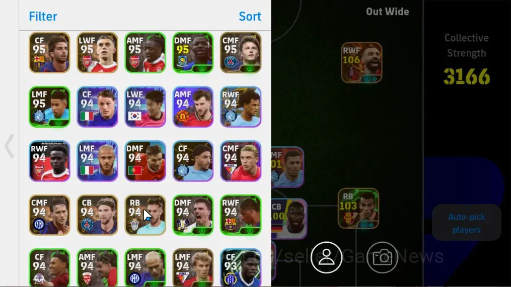 eFootball Accounts Android|BigTime Mohamed Salah,Rivaldo,Epic Steven image 3