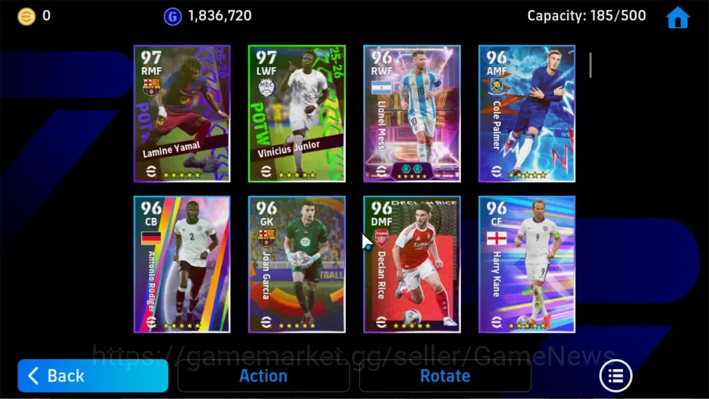 eFootball Accounts Android|BigTime Mohamed Salah,Rivaldo,Epic Steven image 6