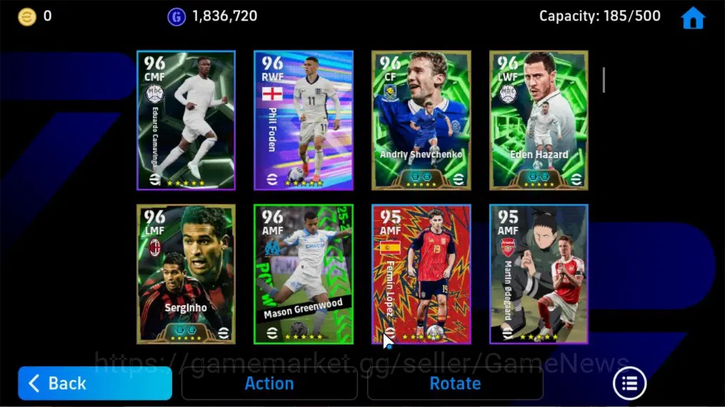 eFootball Accounts Android|BigTime Mohamed Salah,Rivaldo,Epic Steven image 7
