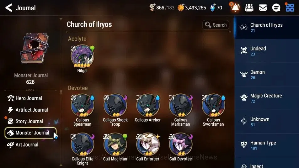 Epic Seven Accounts GLOBAL Unverif|New Era|2 ML(Death Dealer Ray,Disci image 17