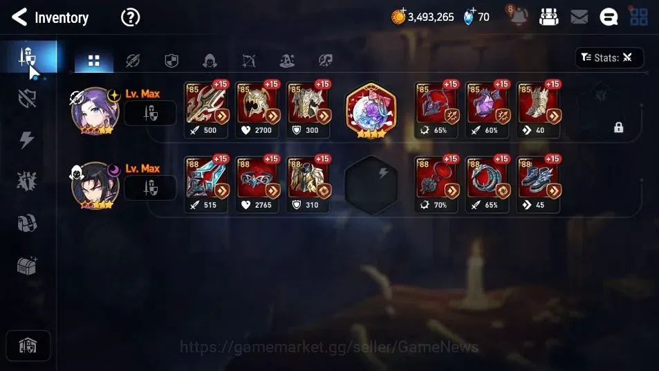 Epic Seven Accounts GLOBAL Unverif|New Era|2 ML(Death Dealer Ray,Disci image 8