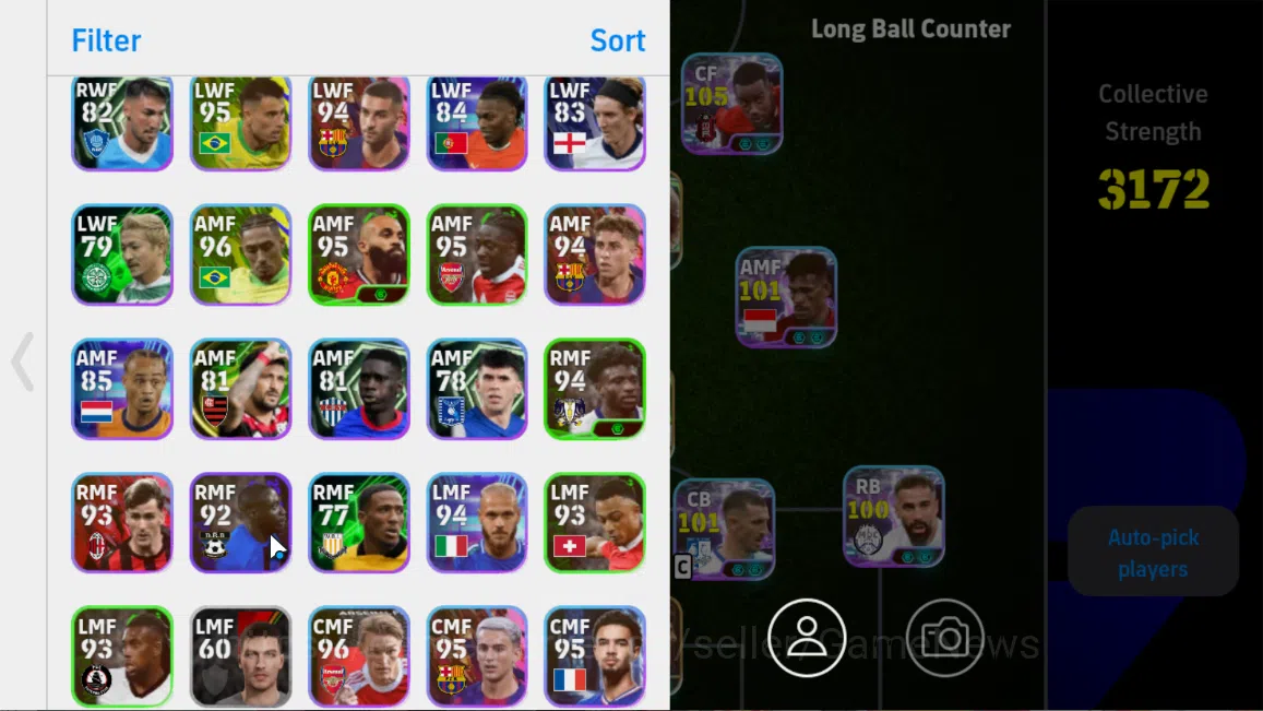 eFootball Accounts Mobile|Eden Hazard(PhenomenalPass),Andry Shevchenk image 3