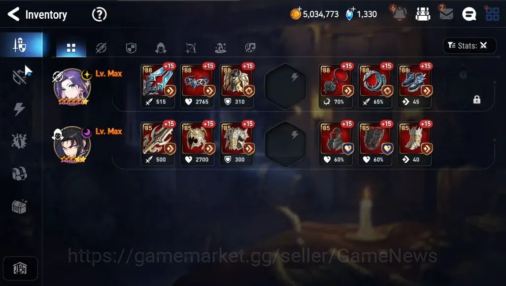 Epic Seven Accounts GLOBAL Unverif|New Era|3 ML (Rhinna&Luciella,RoLig image 15