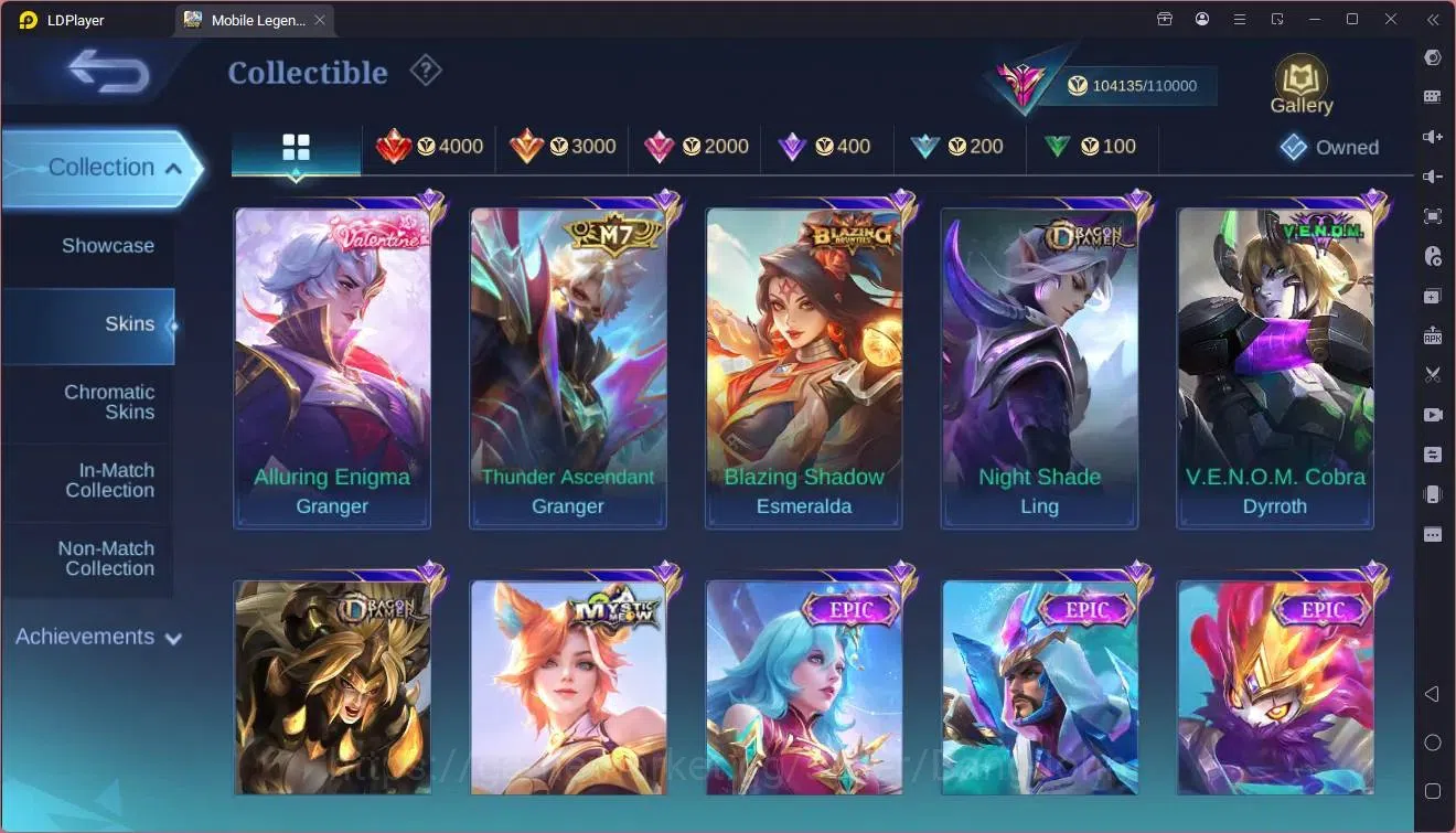 Mobile Legends: Bang Bang Accounts Global|Hero132|Skin 374|Exalted|Prime Claude+Grang image 11
