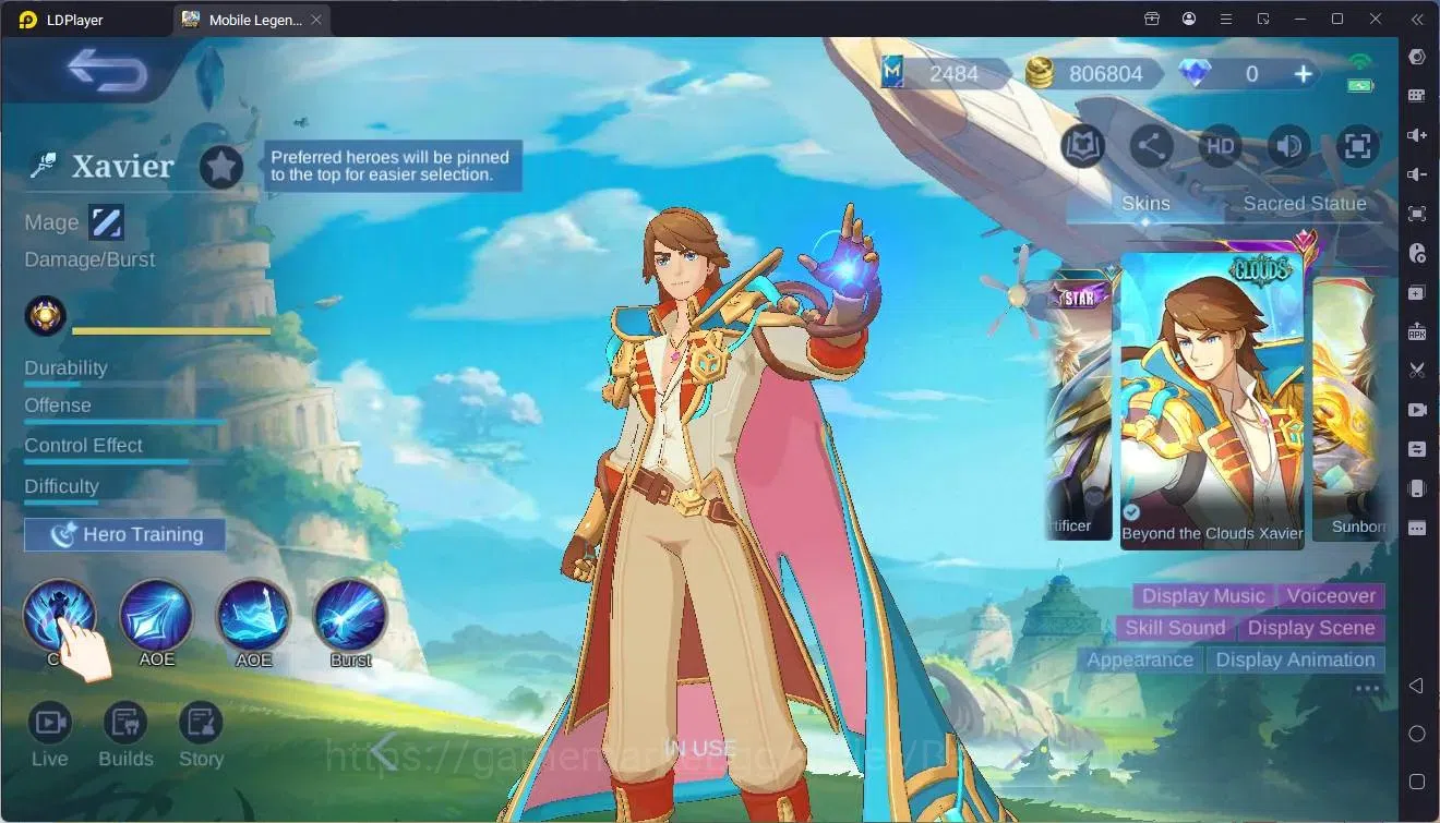 Mobile Legends: Bang Bang Accounts Global|Hero132|Skin 374|Exalted|Prime Claude+Grang image 4