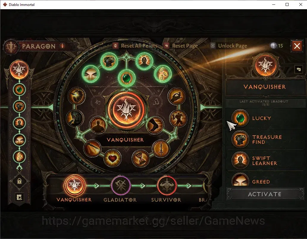 Diablo Immortal Accounts OCE - Azmodan|CS ON|Lv60(243)|Druid|27K CR|Reso 51 image 13