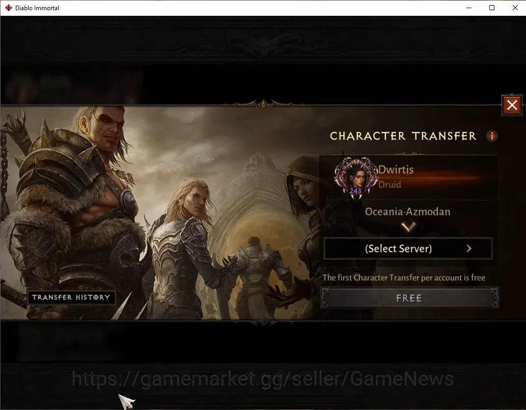 Diablo Immortal Accounts OCE - Azmodan|CS ON|Lv60(243)|Druid|27K CR|Reso 51 image 2