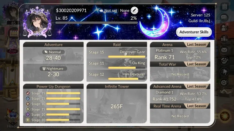Seven Knights Re:Birth Accounts Global |3 EX7 (Fai,Rosie,Gelindus)|22 TC6(Dellons,Sunran,Rudy,Silvesta,Skuld,Orkah)|8K 1
