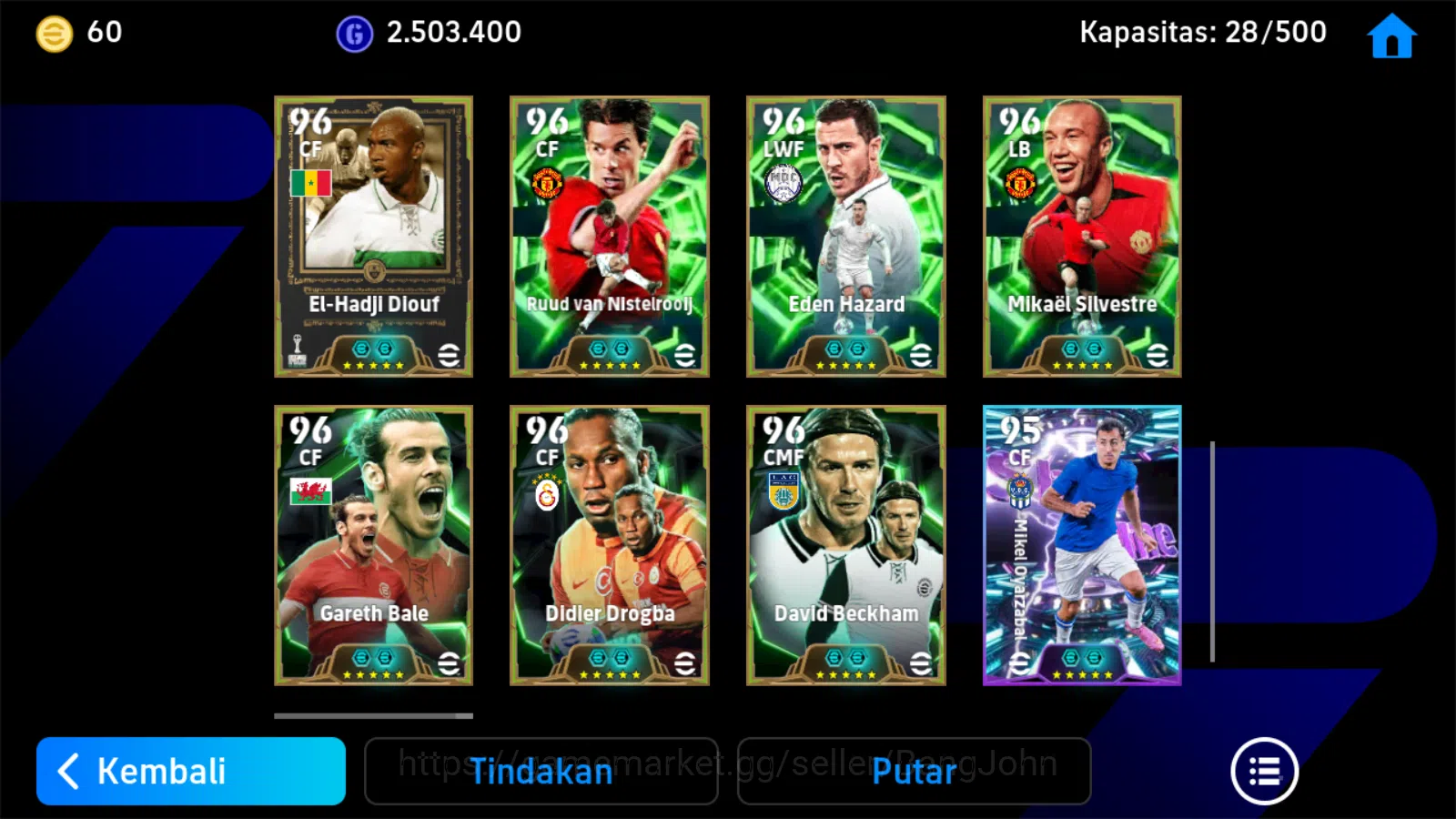 eFootball Accounts Others Power 3177 | omar marmoush showtime,savic showtime,cannavaro coach capello | EFB1030B 6
