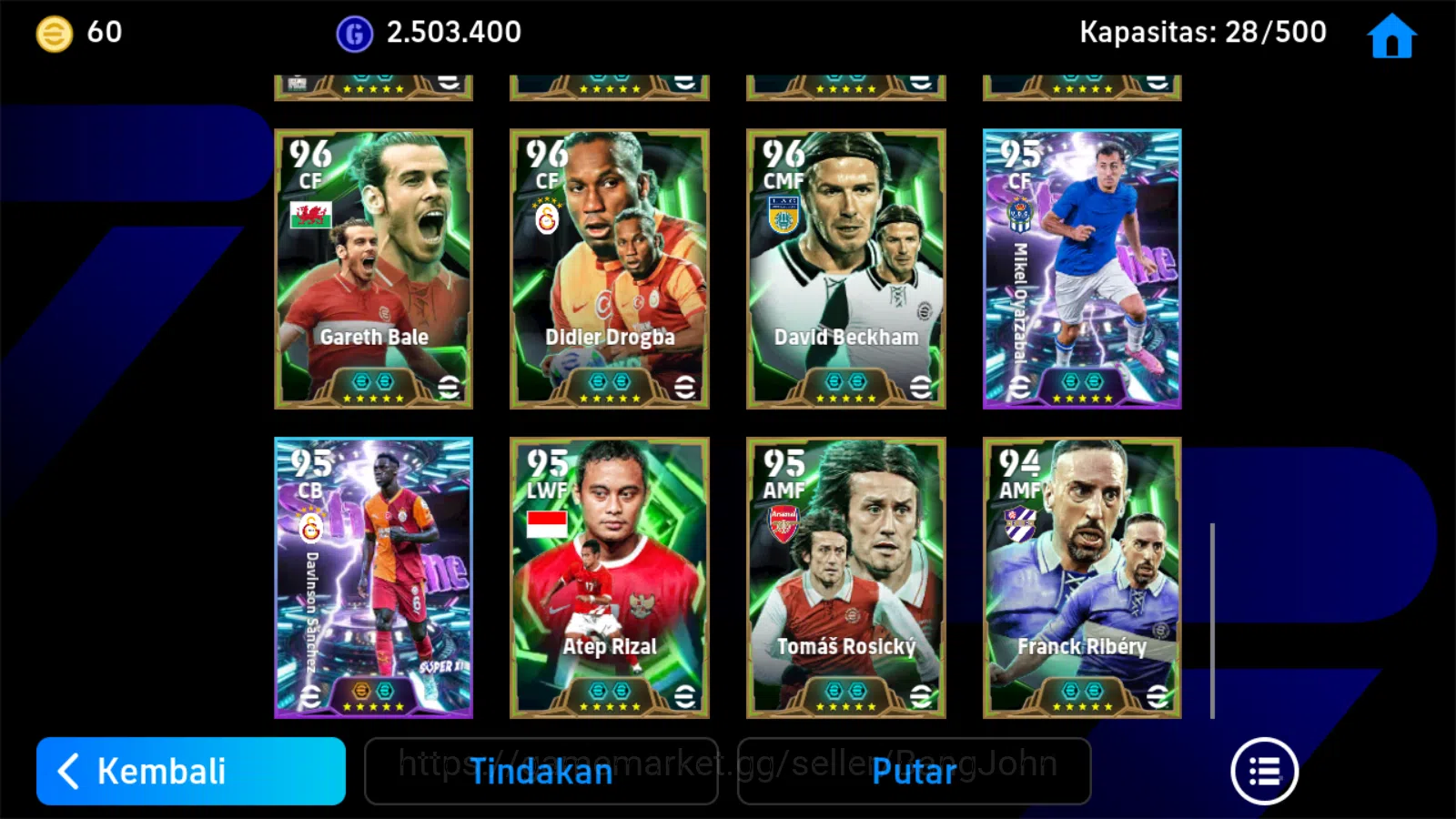 eFootball Accounts Others Power 3177 | omar marmoush showtime,savic showtime,cannavaro coach capello | EFB1030B 7