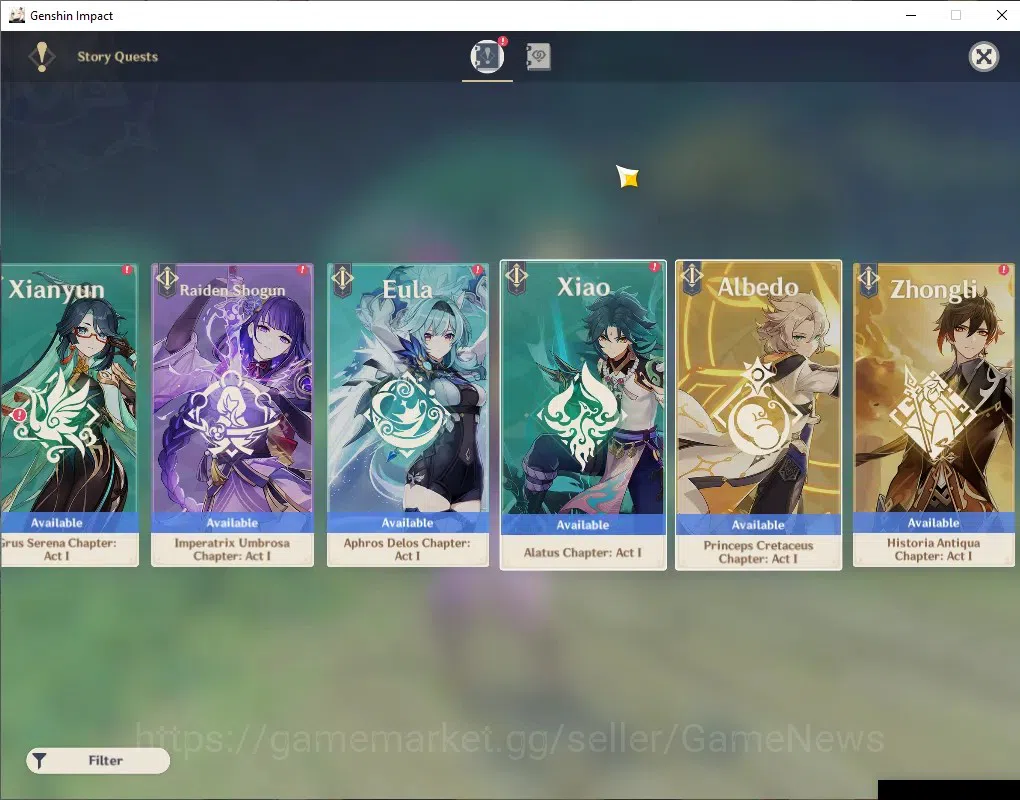 Genshin Impact Accounts ASIA| AR 46| Reoni ON| 5 Limited + 1 (*5Weaapon)|  image 16