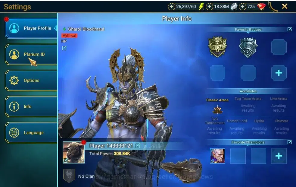 Raid: Shadow Legends Accounts Lv 15|308K Power|1 Mythical (Gharol Bloodmaul)|22  image 2