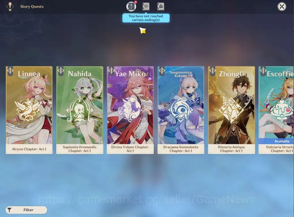 Genshin Impact Accounts ASIA|AR55|7Limited+2(*5WEP)|Arlecchino+sign,Writot image 11