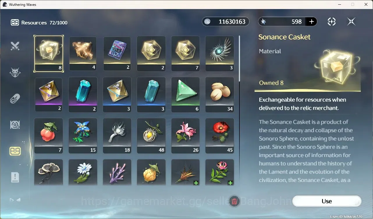 Wuthering Waves Accounts Starter EU|UL 46|Rank 5|3 Char Limited [Phrolova Rc4]+Sign,Rebecca,Aemeath| Mc Male | TakeMail 14